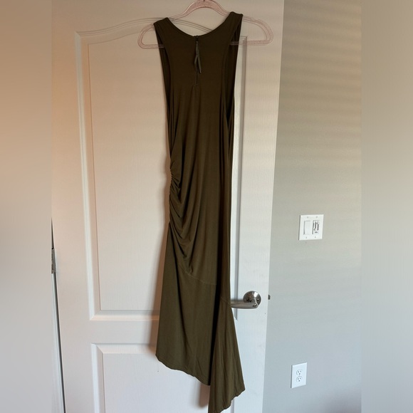 Anthropologie Daily Practice Olive Dress - Picture 4 of 6